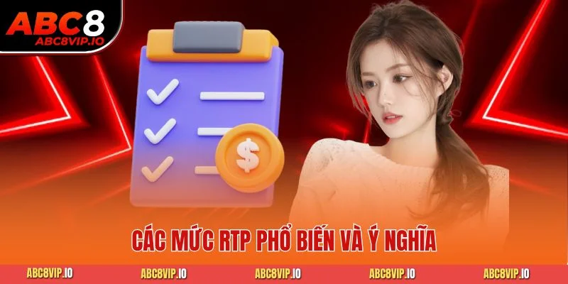 Các mức RTP phổ biến và ý nghĩa